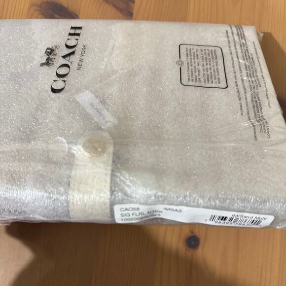 🌸 Coach Notebook In Signature Canvas With Floral Print - Picture 11 of 11